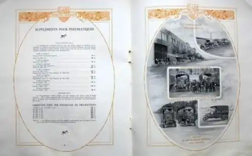 Clement-Bayard Automobile Modellprogramm 1914 Automobilprospekt (2674)