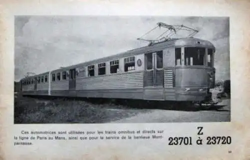 Legregeois "Locomotives des Chemins de fer Francais" Eisenbahn-Fahrzeughistorie 1947 (2545)