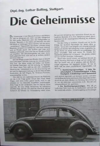 "Motor Schau - Automobilausstellung Berlin" Automobilzeitschrift 1939 KdF-Wagen (2344)