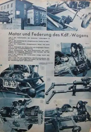 Volkswagen "Energie" Technisches Magazin 1939 mit VW-KdF Bericht (2078)