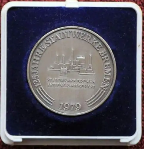 Stadtwerke Bremen Jubiläumsmedaille 1979 (5895)