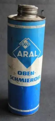 BV Aral Obenschmieroel 1960 Oeldose (1808)