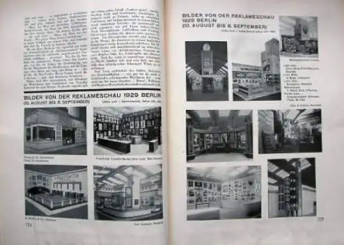 "Die Reklame" Werbezeitschrift Deutscher Reklameverband 1929 (1799)