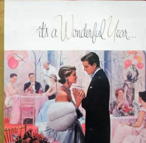 Cadillac Mailer 1955 "it's a wonderful year..." Automobilprospekt (1798)