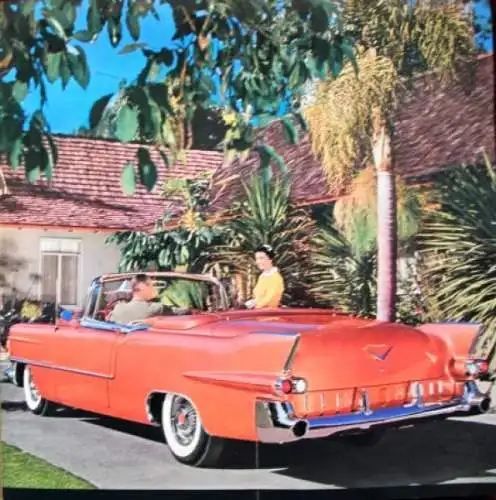 Cadillac Mailer 1955 "it's a wonderful year..." Automobilprospekt (1798)