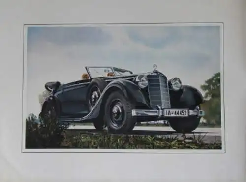 Mercedes-Benz 320 Modellprogramm 1939 Automobilprospekt (3148)