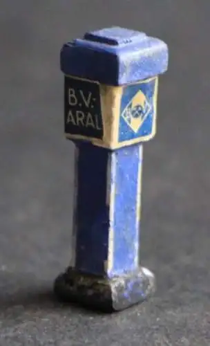 BV Aral Zapfsäule 1938 Erzgebirge Holz (2535)