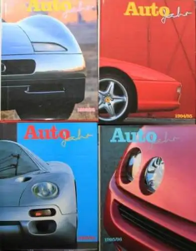 Guichard "Auto-Jahr" Automobil-Jahrbuch 1991-2006 dreizehn Ausgaben (8733)