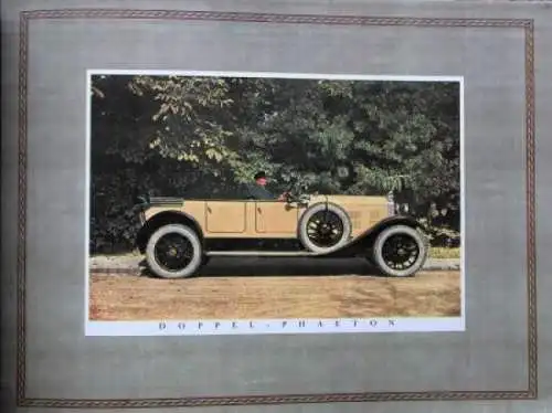 Gräf & Stift Sechzylinder Modellprogramm 1922 Automobilprospekt (1708)