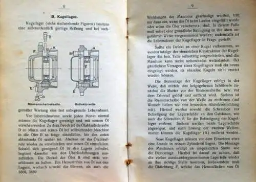 Felten & Guilleaume Lahmeyerwerke Dynamomaschinen und Motoren 1909 Betriebsanleitung (1668)