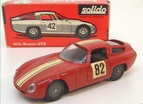 Solido Alfa Romeo GTZ Rally 1963 Metallmodell in Originalbox (0124)