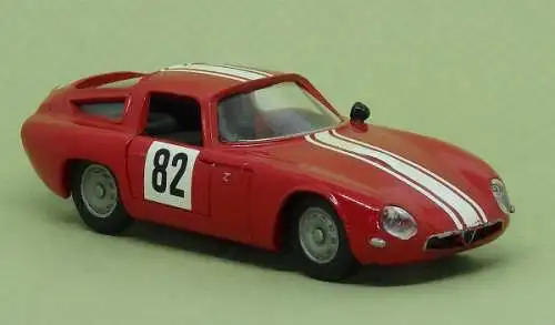 Solido Alfa Romeo GTZ Rally 1963 Metallmodell in Originalbox (0124)