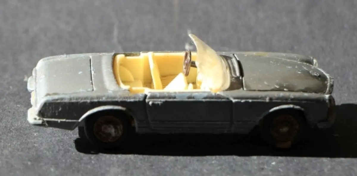 RARE DINKY TOYS FRANCE N°516 Mercedes-Benz 230 SL Hard-Top Amovib
