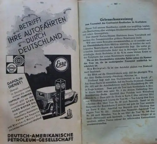 "Continental Handbuch für Kraftfahrer" Continental-Jahrbuch 1930 (2061)