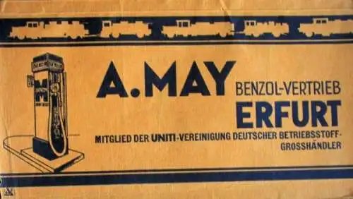 May-Autoatlas Benzolvertrieb Erfurt 1934 (3802)