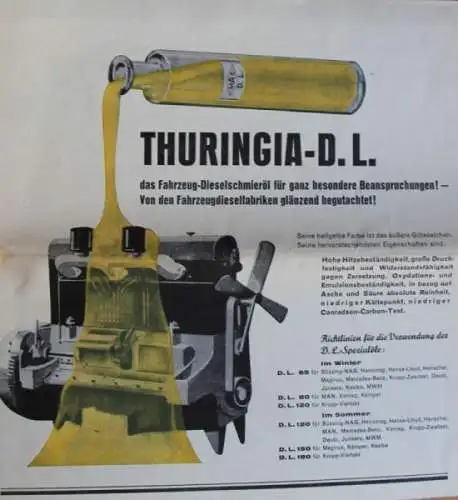 May Autoatlas Benzolvertrieb Erfurt 1934 (3802)