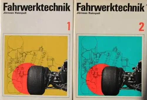 Reimpell "Fahrwerktechnik" Fahrzeugtechnik 1971 Band 1+2 (3187)