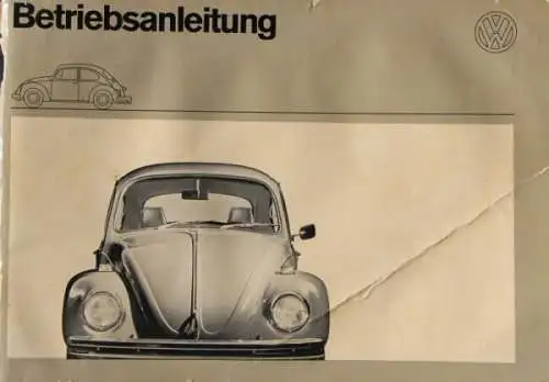Volkswagen Käfer 1971 Betriebsanleitung (8989)