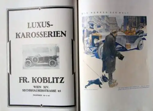 Danilowatz "Der Motor in der Karikatur" Automobil-Historie 1925 Band I (9747)