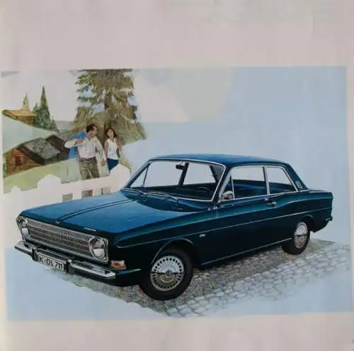 Ford Taunus 12 M Modellprogramm 1967 Automobilprospekt (3747)