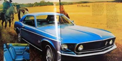 Ford Modellprogramm 1969 "U.S. Ford" Automobilprospekt (4003)