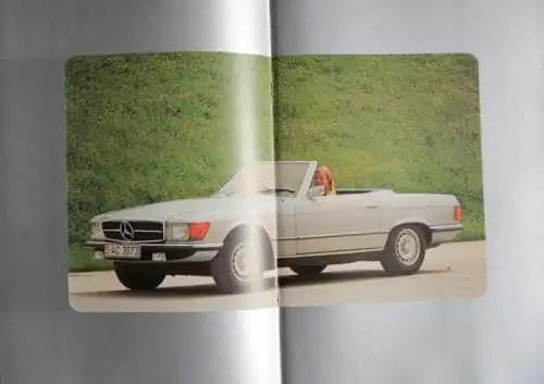 Mercedes-Benz 350 SL 450 SL Modellprogramm 1975 Automobilprospekt (8445)