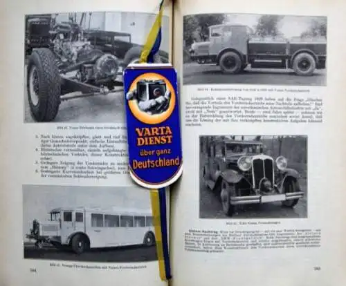 Bussien "Automobiltechnisches Handbuch" Fahrzeugtechnik 1931 + Ergänzungsband (2884)