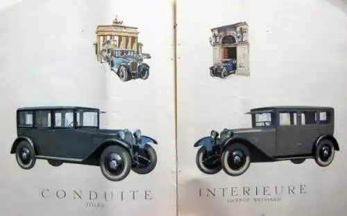 Steyr Modellprogramm 1928 Automobilprospekt (4880)