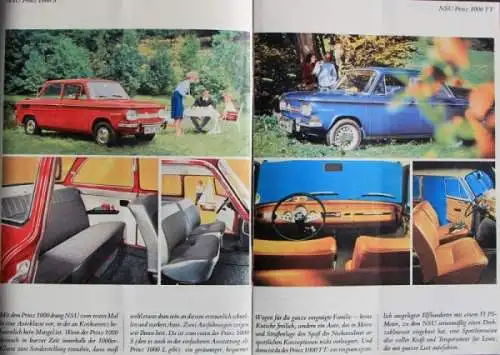 NSU Modellprogramm 1964 "Autofahren mit Herz und Verstand" Automobilprospekt (3975)