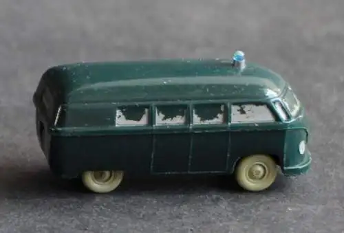 Wiking Volkswagen T1 Transporter Polizei 1958 unverglast Plastikmodel (1266)