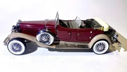 Franklin Mint Duesenberg J Derham Tourster 1930 Metallmodell (1864)