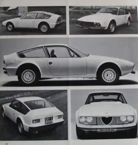 Alfa Romeo Zagato Junior Modellprogramm 1969 Automobilprospekt (1837)