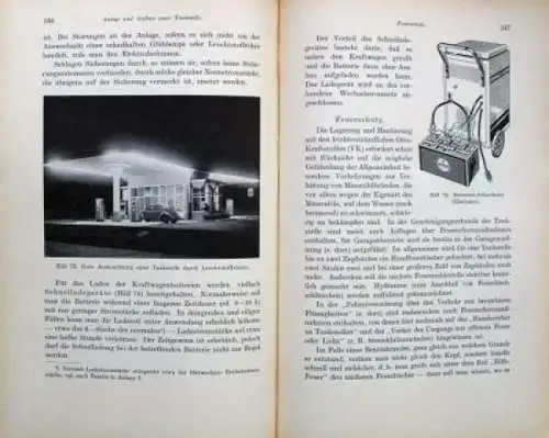 Peter "Die Praxis des Tankstellen- und Garagenbetriebs" Tankstellen-Historie 1955 (0819)