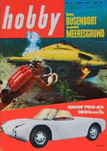 "Hobby - Das Magazin der Technik" 1961 BMW Technik-Magazin (2486)