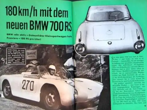 "Hobby - Das Magazin der Technik" 1961 BMW Technik-Magazin (2486)