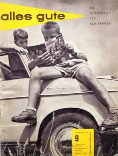 NSU "Alles Gute - Zeitschrift für den NSU Fahrer" NSU-Zeitschrift 1959 (9396)