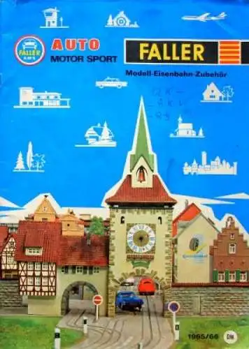 Faller Jahreskatalog 1965 Spielzeugprospekt (1735)