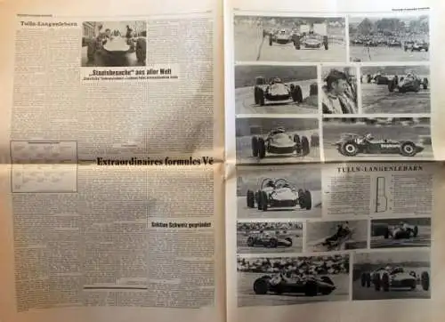 Formel V "FV Expreß" Motorsport-Zeitschrift 1967 zwei Ausgaben (5367)