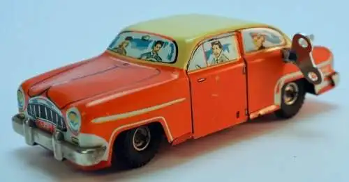 HPZ Prottengeier Limousine mit Fahrer 1955 Blechmodell mit Friktionsantrieb in Originalkarton (5694)