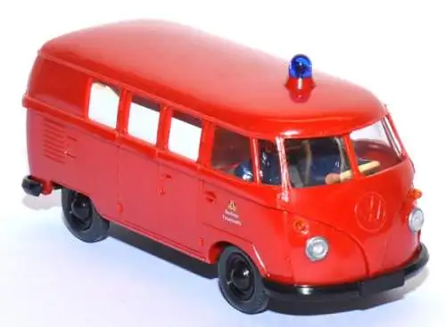Wiking Volkswagen T1 Feuerwehr 1960 Plastikmodell (9372)