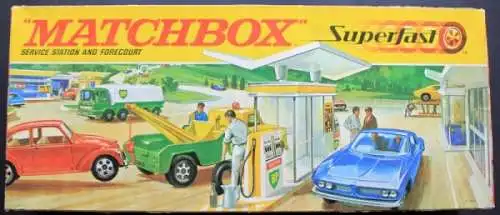 Matchbox Superfast BP Service Station 1965 Originalbox (9334)