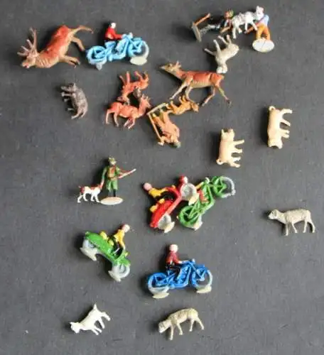 Preiser Miniaturfiguren 1:87 HO-Maßstab 22 Stück 1990 (4604)