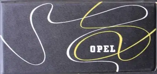 Opel Rekord 1963 Farbtafeln in original Opelmappe (0008)