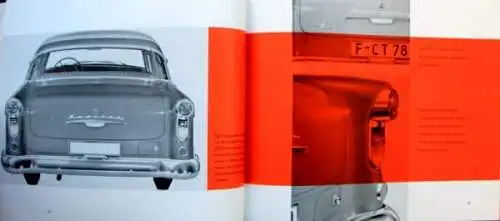 Opel Kapitän L Modellprogramm 1958 "Informations-Handbuch" Automobilprospekt (0238)