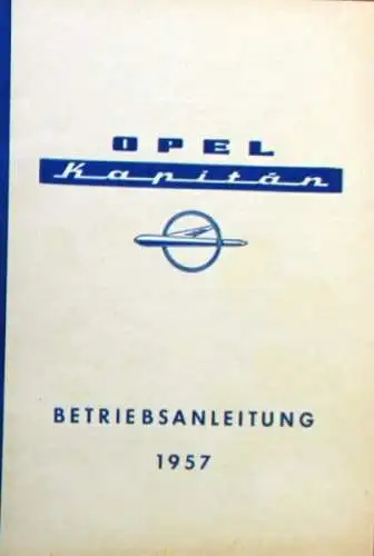Opel Kapitän 1957 Betriebsanleitung (0246)