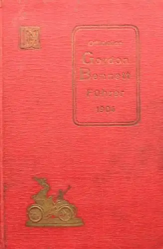 Gordon-Bennett Rennen 1904 "Offizieller Führer" Motorsport-Historie (0345)