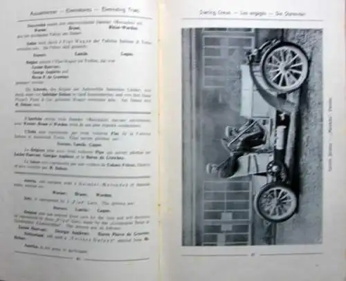 Gordon-Bennett Rennen 1904 "Offizieller Führer" Motorsport-Historie (0345)