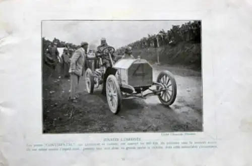 Gordon-Bennet Rennen 1903 "Souvenir de a Coupe" Motorrennsport-Brochure (0387)