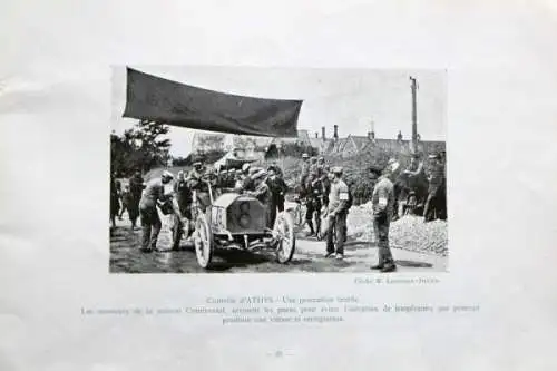 Gordon-Bennet Rennen 1903 "Souvenir de a Coupe" Motorrennsport-Brochure (0387)