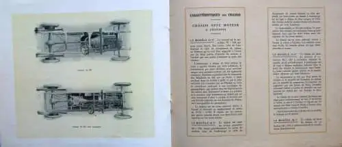 Panhard & Levassor Modellprogramm 1913 Automobilprospekt (0396)